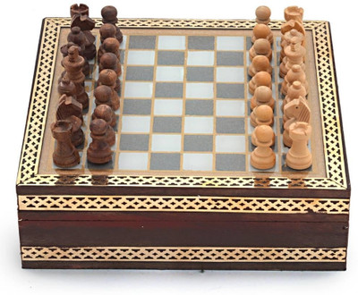67% OFF on Little India Handmade Rajasthani Gemstone Game -210 1.25 cm Chess Board 67% OFF on Little India Handmade Rajasthani Gemstone Game -210 1.25 cm Chess Board