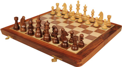 8% OFF on Fun Rally Sheesham Wood Magnetic Delux 10 inch Chess Board 8% OFF on Fun Rally Sheesham Wood Magnetic Delux 10 inch Chess Board