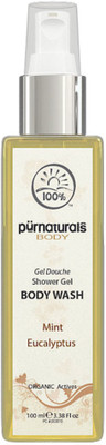 25% OFF on purenaturals Minty Shower Gel Body Wash 100 ml 25% OFF on purenaturals Minty Shower Gel Body Wash 100 ml