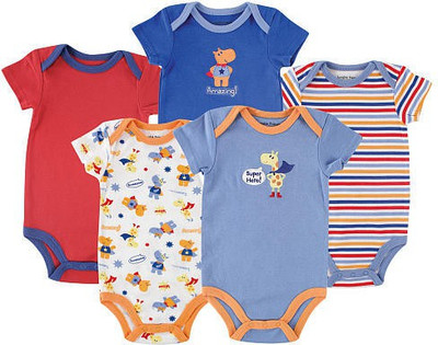 Luvable Friends Baby Boy's Bodysuit