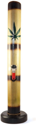 36% OFF on India Bongs Leaf Print Large Bong 36% OFF on India Bongs Leaf Print Large Bong
