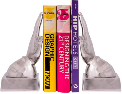 19% OFF on Collectors Heritage Hand Aluminium Book End 19% OFF on Collectors Heritage Hand Aluminium Book End