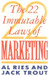The 22 Immutable Laws Of Marketing 01 Edition by Al Ries