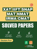 Buy Book XAT, IIFT, SNAP, MAT, NMAT, IRMA, CMAT Solved Papers by 