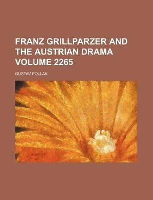 Franz Grillparzer english Franz Grillparzer english
