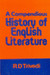 A Compendious History of English Literature 1st Edition by R D TRIVEDI