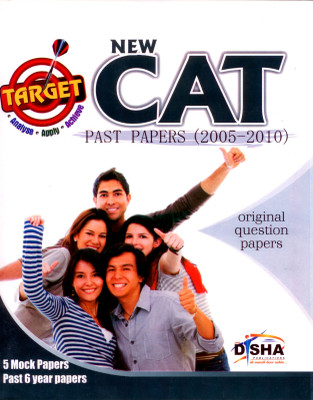 Buy Target New CAT - Past Papers (2005 - 2010) + 5 Mock Tests: Book