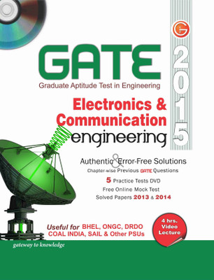 Buy GATE 2015 - Electronics & Communication Engineering (With DVD) (English) 12th Edition: Book