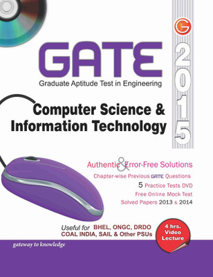 Buy GATE 2015 - Computer Science & Information Technology (With DVD) (English) 12th Edition: Book