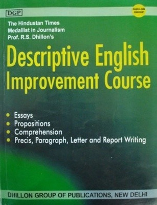 Buy Descriptive English Improvement Course (English) 1st Edition: Book