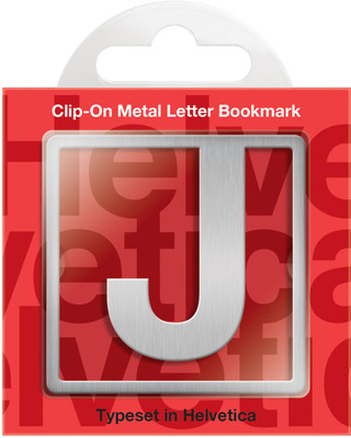 44% OFF on If by Chitra Helvetica Letter - J Metal Clip Bookmark 44% OFF on If by Chitra Helvetica Letter - J Metal Clip Bookmark
