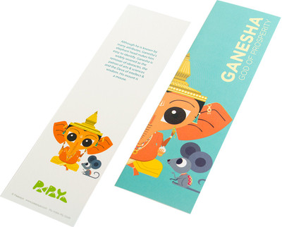 Paapaya Ganesha (pack of 10) Regular Bookmark Paapaya Ganesha (pack of 10) Regular Bookmark