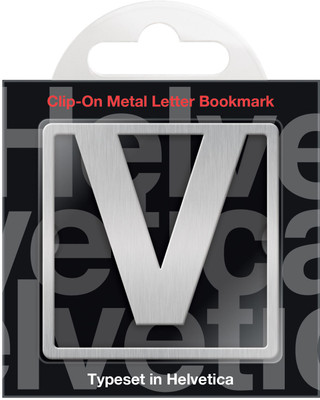 44% OFF on If by Chitra Helvetica Letter - V Metal Clip Bookmark 44% OFF on If by Chitra Helvetica Letter - V Metal Clip Bookmark