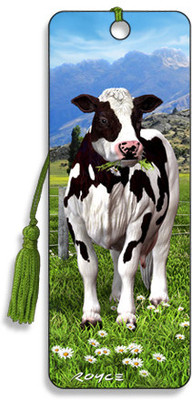 Om Book Shop Daisy 3D Bookmark