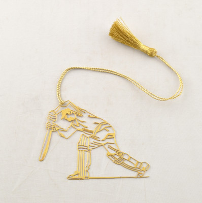 Capra Cricket Metal Bookmark