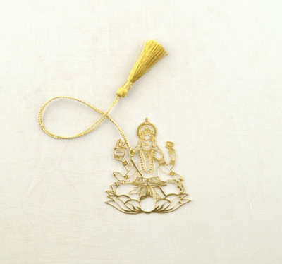 Capra Goddess Laxmi Metal Bookmark