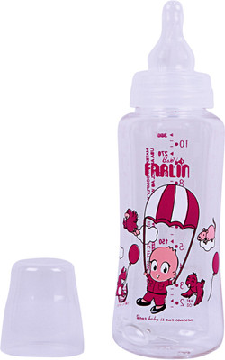 Farlin Baby Slim Waist Feeding Bottle 300 Cc Medium Flow Nipple (Pack Of 1 Nipple)
