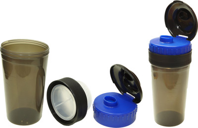 Excel Crafts Pro Style Shaker 550 Ml Sipper (Pack Of 1, Blue)