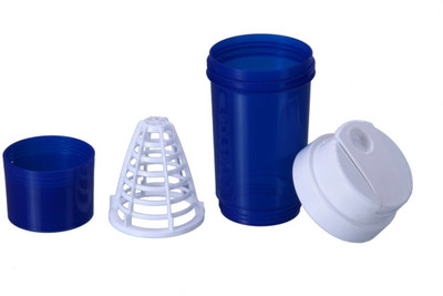 Dyeg Tornado Shaker 500 Ml Sipper (Pack Of 1, Blue, White)