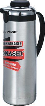 Sonashi Unbreakable 2000 Ml Flask (Pack Of 1, Silver)