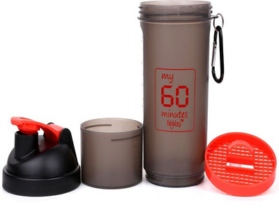 45% OFF on Foolzy My 60 Minutes Workout Gym Shaker 600 ml Bottle