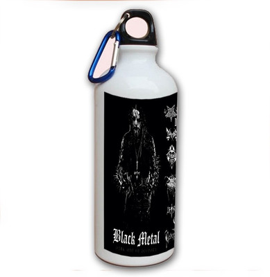 70% OFF on Amy Black Metal 500 ml Bottle