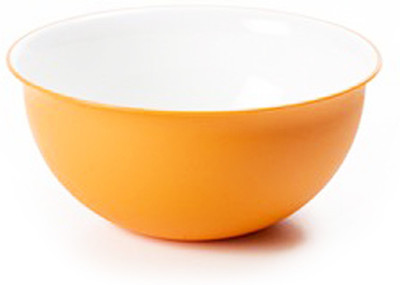 Wonderchef Sanaliving Microban Orange Polypropylene Bowl Orange, Pack of 1 Wonderchef Sanaliving Microban Orange Polypropylene Bowl Orange, Pack of 1