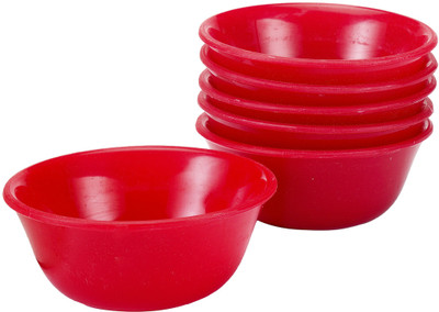46% OFF on Saflona Polypropylene Bowl Set Red, Pack of 6 46% OFF on Saflona Polypropylene Bowl Set Red, Pack of 6