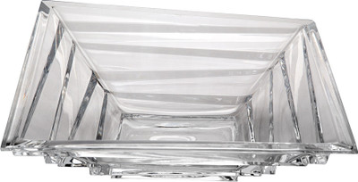 Bohemia Rocky 265 Mm Glass Disposable Bowl Clear, Pack of 1 Bohemia Rocky 265 Mm Glass Disposable Bowl Clear, Pack of 1