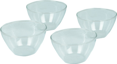 15% OFF on Seven Seas Cherry-5402 Borosilicate Glass Bowl Clear, Pack of 4 15% OFF on Seven Seas Cherry-5402 Borosilicate Glass Bowl Clear, Pack of 4