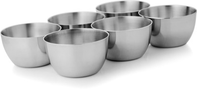 12% OFF on Mosaic Veg New Medium Set Of 6 Stainless Steel Bowl Set Silver, Pack of 6 12% OFF on Mosaic Veg New Medium Set Of 6 Stainless Steel Bowl Set Silver, Pack of 6