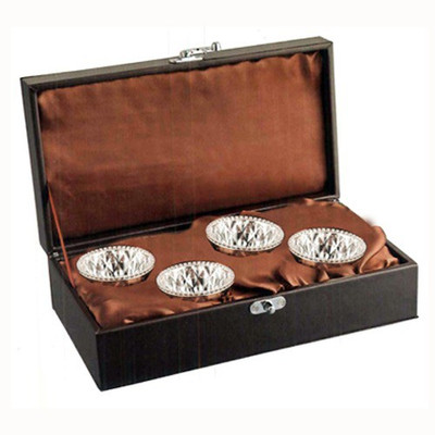 29% OFF on Treta Silver Plated Bowl Set Silver, Pack of 4 29% OFF on Treta Silver Plated Bowl Set Silver, Pack of 4