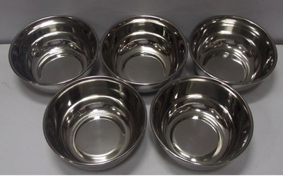 14% OFF on ShreeHome Stainless Steel Bowl Set Steel, Pack of 5 14% OFF on ShreeHome Stainless Steel Bowl Set Steel, Pack of 5