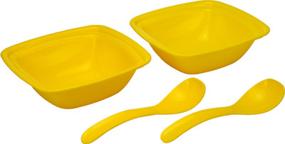 42% OFF on Saflona Polypropylene Bowl Set Yellow, Pack of 2 42% OFF on Saflona Polypropylene Bowl Set Yellow, Pack of 2