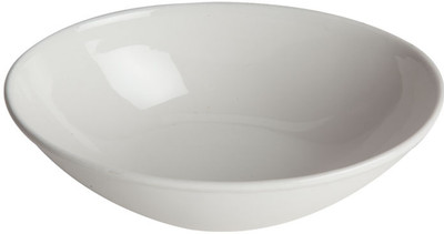 Fabulloso Oval Face Small Bone China Bowl White, Pack of 1 Fabulloso Oval Face Small Bone China Bowl White, Pack of 1