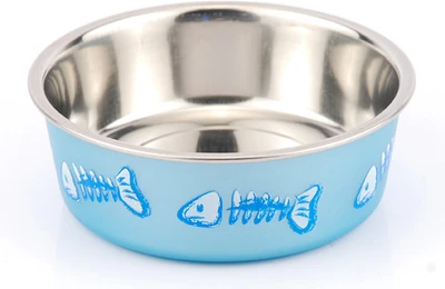 Heureux Bella Stainless Steel Bowl Blue, Pack of 1 Heureux Bella Stainless Steel Bowl Blue, Pack of 1