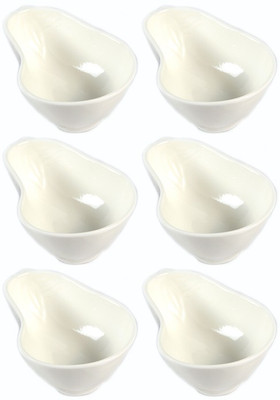 43% OFF on Cynopal Snack Dish Porcelain Bowl Set White, Pack of 6 43% OFF on Cynopal Snack Dish Porcelain Bowl Set White, Pack of 6