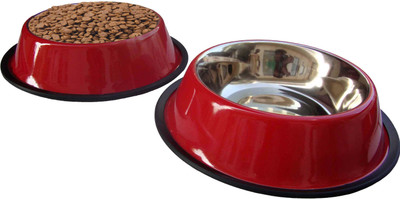 50% OFF on HMSTEELS Stainless Steel Bowl Set Red, Pack of 2 50% OFF on HMSTEELS Stainless Steel Bowl Set Red, Pack of 2