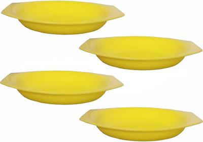 43% OFF on Thw Medium Acrylic Oval Serving Polypropylene Bowl Set Yellow, Pack of 4 43% OFF on Thw Medium Acrylic Oval Serving Polypropylene Bowl Set Yellow, Pack of 4