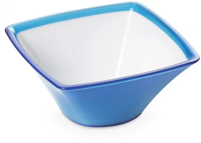 Wonderchef Omada Blue Square Plastic Bowl Blue, Pack of 1 Wonderchef Omada Blue Square Plastic Bowl Blue, Pack of 1