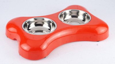 31% OFF on Heureux Bone Double Diner Stainless Steel, Polypropylene Bowl Orange, Pack of 1 31% OFF on Heureux Bone Double Diner Stainless Steel, Polypropylene Bowl Orange, Pack of 1