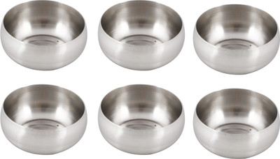28% OFF on Lime Stainless Steel Bowl Set Silver, Pack of 6 28% OFF on Lime Stainless Steel Bowl Set Silver, Pack of 6