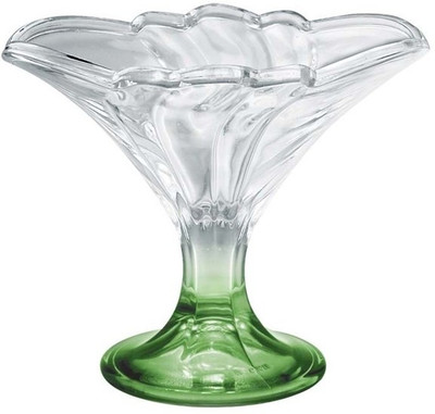 Borgonovo Glass Bowl Green, Clear, Pack of 1 Borgonovo Glass Bowl Green, Clear, Pack of 1