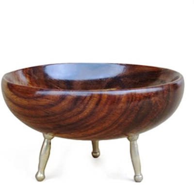 33% OFF on Pindia Fancy & Traditional Multipurpose Use Hand Carved Wooden, Brass Bowl Brown, Gold, Pack of 1 33% OFF on Pindia Fancy & Traditional Multipurpose Use Hand Carved Wooden, Brass Bowl Brown, Gold, Pack of 1