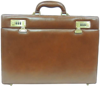 27% OFF on Mex Sleek Medium Briefcase - For Men Tan 27% OFF on Mex Sleek Medium Briefcase - For Men Tan
