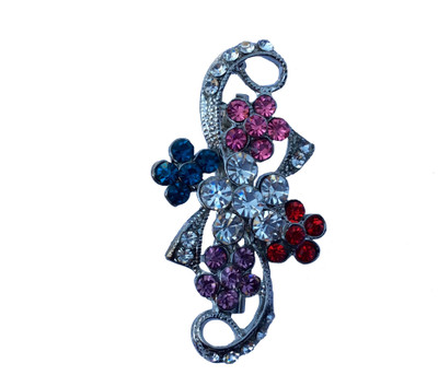 53% OFF on B-Fashionable 5 Flower Laced Brooch Multicolor 53% OFF on B-Fashionable 5 Flower Laced Brooch Multicolor