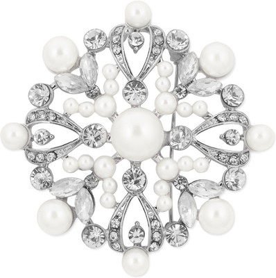 Freddys Star Shape Brooch Silver Freddys Star Shape Brooch Silver