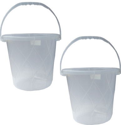 43% OFF on Milton Orbit Transparent 20 L Plastic Bucket Clear 43% OFF on Milton Orbit Transparent 20 L Plastic Bucket Clear