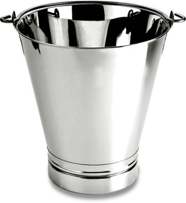 7% OFF on Bharat 7 L Stainless Steel Bucket Steel