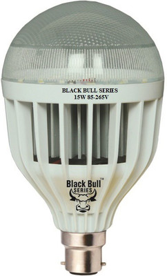 9% OFF on Black Bull Series 15 W LED Bulb White
